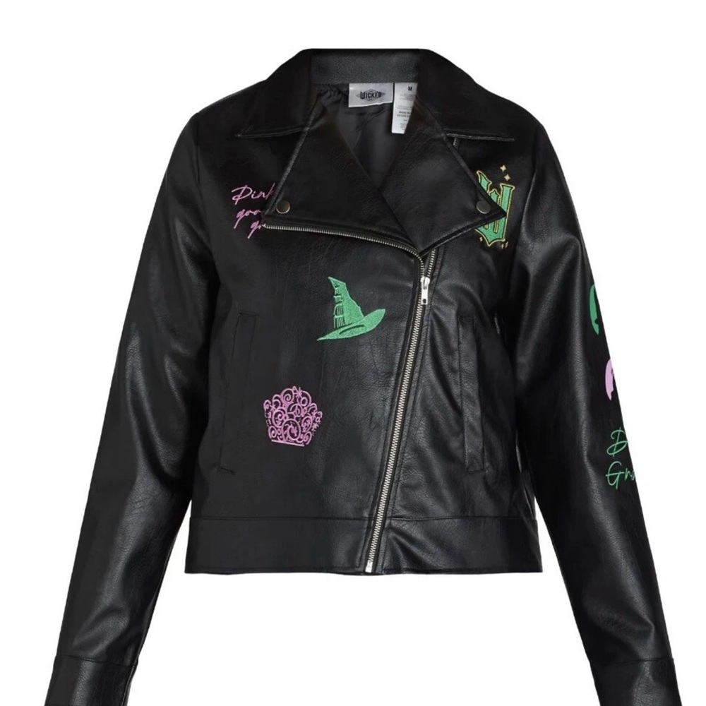 WICKED Faux Leather Jacket